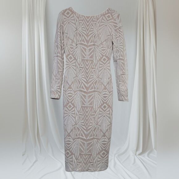 Dress The Population Emery Sequin Dress, Large - Picture 1 of 11